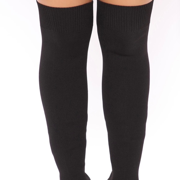 Thigh high boot heels - Picture 2 of 2